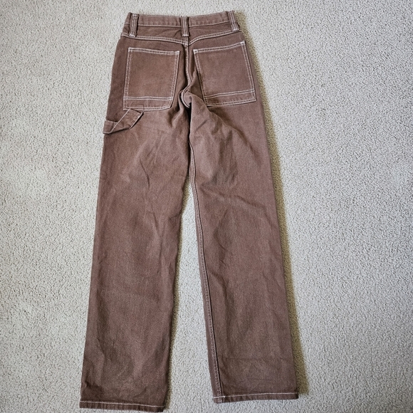 John Galt Brown Carpenter Pants SMALL - Picture 4 of 11